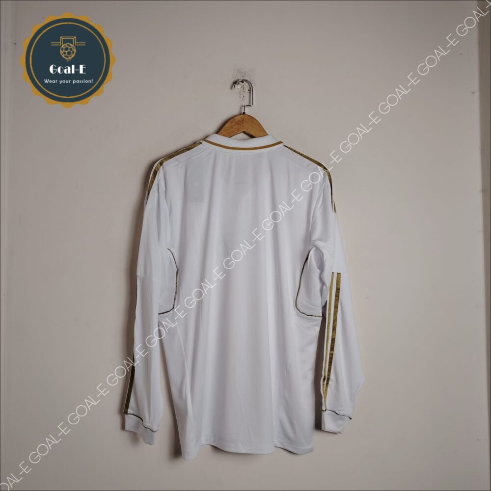 Real Madrid 2011-12 home kit full Sleeve - Image 4