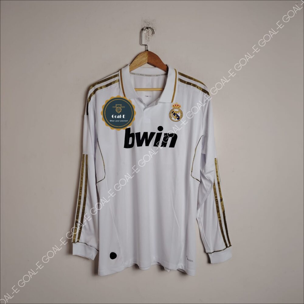 Real Madrid 2011-12 home kit full Sleeve