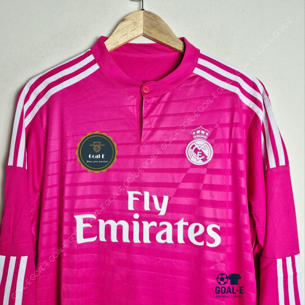 Real Madrid 14-15 away full sleeve retro - Image 3